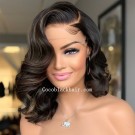 Angela 39- 5x5 HD lace closure wig Highlights wave bob