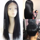 Linda-Chinese virgin Silky Straight Full Lace Wig