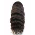 Jean-Malaysian virgin natural wave full lace wig