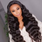 Money-HD Lace 13x6 Wig Ocean Wave Pre plucked Brazilian virgin human hair glueless lace front wig