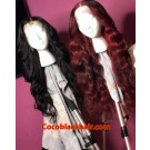 Emily37-Brazilian virgin human hair straight wave 360 wig 