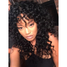 Hawa- Brazilian virgin loose curly full lace wig