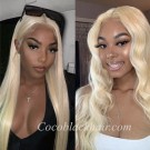 Zoya-T parting 613 color lace front wig 5 inch deep parting Brazilian hair