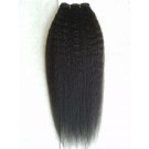 kinky straight remy hair wefts