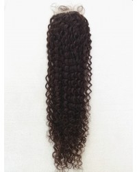 6mm curl silk base top closure