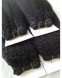 Chinese virgin Italian Yaki 4 bundles wefts