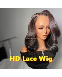 Kerri-HD Lace 13x6 Wig Classy Curls Brazilian human hair glueless lace front wig Pre plucked