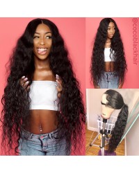 Emily15-Brazilian virgin loose deep curly 360 frontal wig 