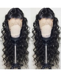 Mavis-Brazilian virgin pre plucked full lace wig