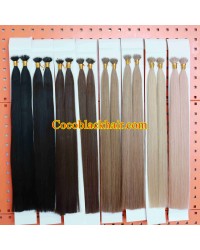 Nano Tips Raw Virgin Cuticle Aligned Double Drawn hair Extensions 