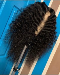 Emily36- Brazilian virgin natural curl 360 wig 