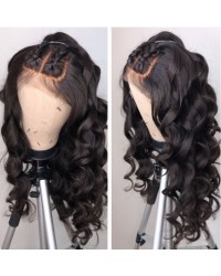 Emily07-Brazilian virgin ocean wave 360 frontal wig 