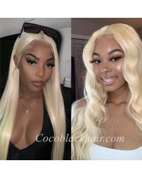 Zoya-T parting 613 color lace front wig 5 inch deep parting Brazilian hair