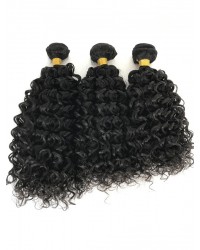 Brazilian virgin 3 bundles wet wave machine wefts