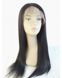 Nora-Yaki straight glueless lace front wig