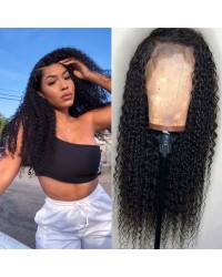 Emily25-Pre plucked Brazilian virgin spiral curl 360 wig