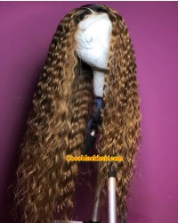 Emily50-Pre plucked Brazilian virgin exquisite curl 360 wig 