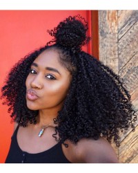 Grace-Malaysian virgin Kinky curly full lace wig