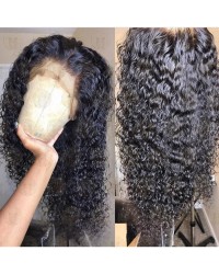Emily14-Brazilian virgin deep curly 360 frontal wig 