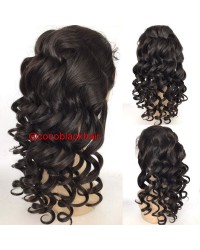 Tanya- Chinese virgin loose wave full lace wig
