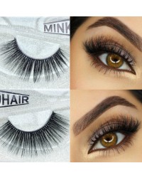 3D MINK FALSE EYELASHES #Mink003